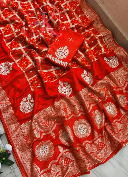Jk 366 Viscose Silk Fabric Border Saree